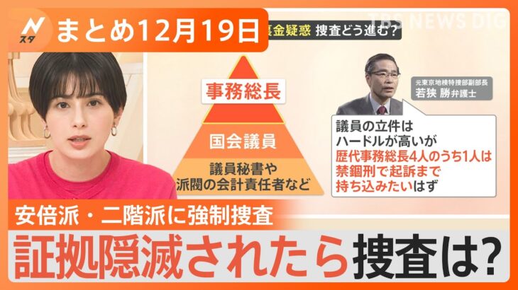 【Nスタ解説まとめ】裏金疑惑・証拠隠滅されたらどうなる？／寒波！木曜・金曜かなり寒い／創作熟語に入賞「安裸英笑」「挽肉扮踊」／外国人に「わびさび」説明できる？／高1男子「日本一の発明」