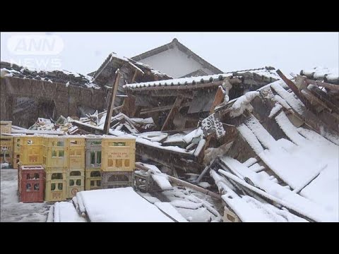 奥能登地域 11の酒造で今シーズン日本酒製造できず(2024年1月14日)