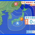 【1月17日 関東の天気】極寒東京 17日も最低気温0℃予想｜TBS NEWS DIG