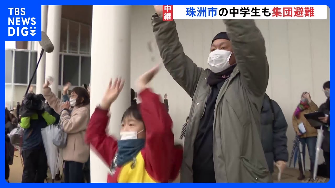 能登半島地震発生から21日　珠洲市の中学生100人　家族と別れ集団避難｜TBS&nbsp;NEWS&nbsp;DIG