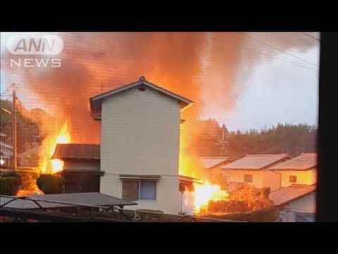 広島・西区の住宅が全焼　住人とみられる3人死亡(2024年1月10日)