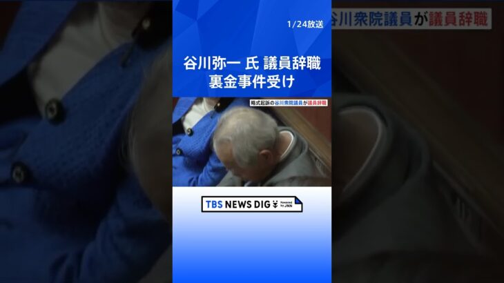 【速報】長崎3区・谷川弥一衆院議員が議員辞職　裏金事件受け| TBS NEWS DIG #shorts