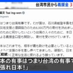 能登半島地震　台湾市民からの義援金　3日間で4億円に｜TBS NEWS DIG