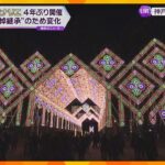 「神戸ルミナリエ」4年ぶり開催 “追悼の継承”で1月に変更　3か所で分散開催、有料エリアも設置