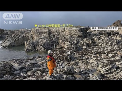 能登半島地震 地面が4m隆起 約6000年間で最大規模か(2024年1月16日)