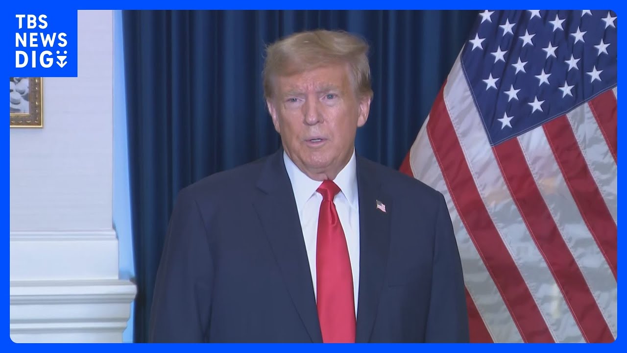 起訴されたトランプ前大統領が「免責特権」求め裁判所に出廷 「パンドラの箱開ける」と主張|TBS NEWS DIG