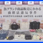 フリマサイトで人気ブランド偽物のバッグを販売したか　中国籍の男を逮捕｜TBS NEWS DIG