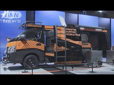 世界最大規模　改造車の展示会　衛星通信できる災害支援車も(2024年1月13日)