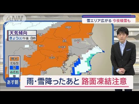 【関東の天気】あす雨の心配ナシ！ 朝は冷え込み強まる【スーパーJチャンネル】(2024年1月13日)