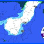 本州各地で雨　石川県は土砂災害に警戒　週末は関東で雪の可能性｜TBS NEWS DIG