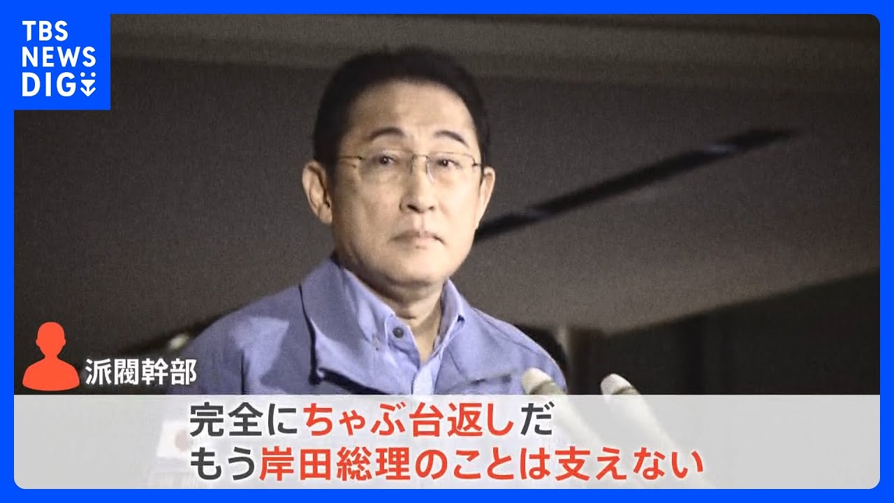 「完全にちゃぶ台返し」“岸田の乱”に波紋　二階派も解散を決定　自民党“裏金”問題｜TBS&nbsp;NEWS&nbsp;DIG