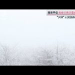 富士山望む絶景スポットも真っ白に…関東甲信で雪　東京の一部で大雪注意報も【サタデーステーション】(2024年1月20日)