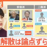 安倍派幹部ら派閥解散「安倍さんに申し訳ない」　刷新本部「中間とりまとめ論点」に“連座制”適用を明記へ【Nスタ解説】｜TBS NEWS DIG