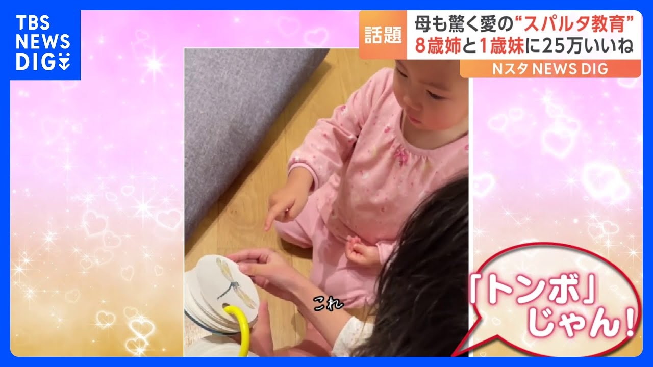 「トンボじゃん！」厳しい指摘の後は拍手も…お姉ちゃんが妹への愛の“スパルタ教育”動画に25万超のいいね！｜TBS&nbsp;NEWS&nbsp;DIG