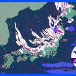 今季最強寒波で冬の嵐　日本海側は大雪・猛吹雪に警戒　太平洋側で積雪のおそれも｜TBS NEWS DIG
