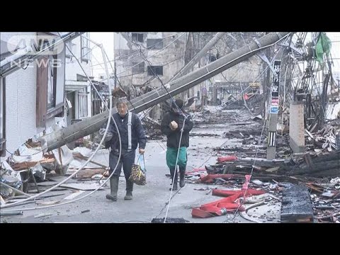 【能登地震】石川県の死者78人に 避難所には3万人以上(2024年1月4日)