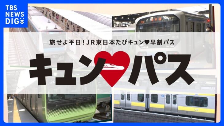 JR東日本 平日限定“新幹線1万円乗り放題パス”を発売！専門家がオススメする旅行プランとは？｜TBS NEWS DIG