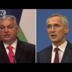 ハンガリーがスウェーデンのNATO加盟を「支持」　“ロシア寄り”オルバン首相が表明(2024年1月25日)