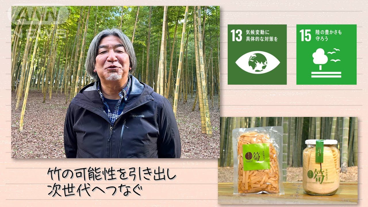 【SDGs】竹の可能性を引き出し次世代へつなぐ