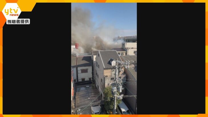 大阪・福島区で住宅全焼　1人が病院に搬送後に死亡確認　住人の70代男性と連絡取れず身元確認急ぐ