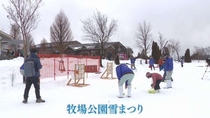 兵庫・新温泉町で「雪まつり」雪不足で一部イベント変更も“但馬の冬”満喫