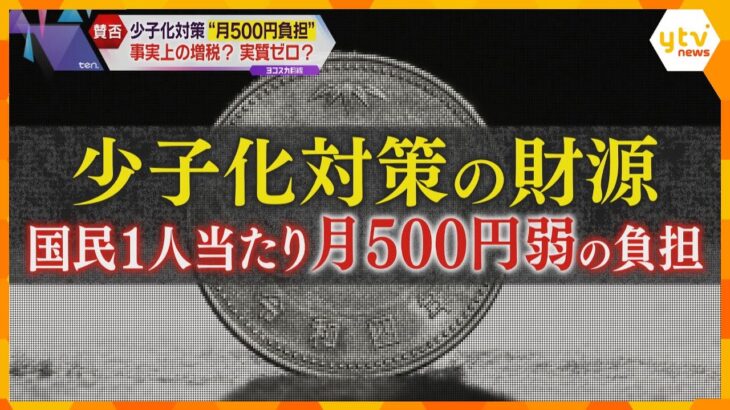 「議員のお金の使い方改めて」異次元の少子化対策で月500円弱の負担「事実上の増税」と批判も