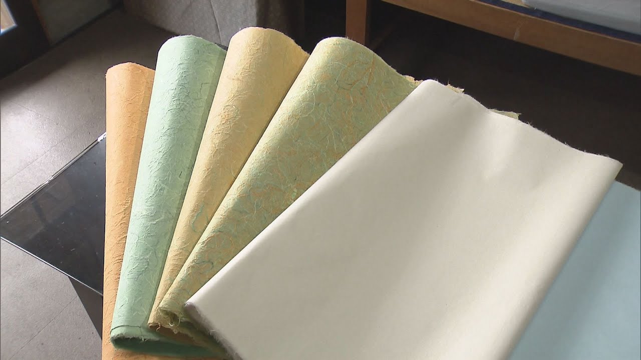 江戸時代から続く伝統の手法　丹後和紙作りが最盛期　京都・福知山市