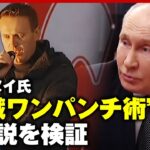 【検証】ナワリヌイ氏「一発殴られて死亡」？KGB流”心臓ワンパンチで暗殺”説を検証｜ABEMA的ニュースショー