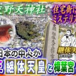 【若一調査隊】“ミステリアス”な古社『交野天神社』住宅街に突如現れる原生林『謎の大王』第26代天皇・継体天皇が即位した“樟葉宮”とは？