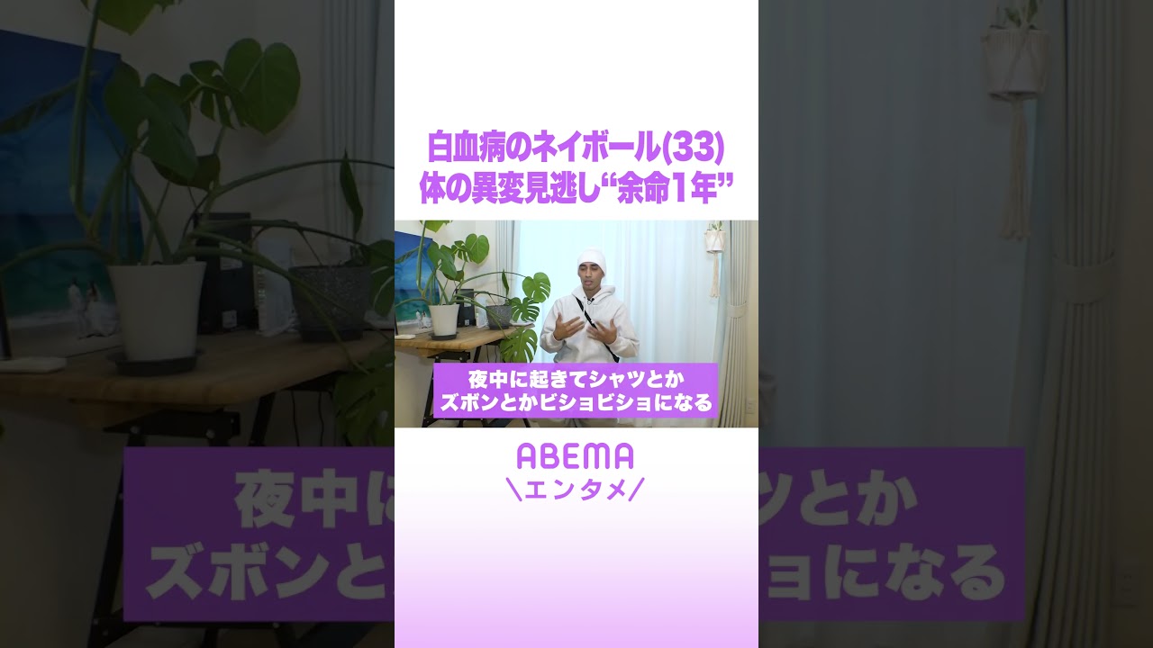 白血病のネイボール(33) 体の異変見逃し“余命1年” #ABEMAエンタメ #shorts
