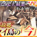 【中谷キャスター取材】 ハワイ史上最悪の山火事から8か月　焼け野原となった「ラハイナ」の現状は？【ウェークアップ】