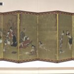 江戸の暮らしぶりを細かな描写で生き生きと…国宝「彦根屏風」を特別公開　滋賀・彦根城博物館
