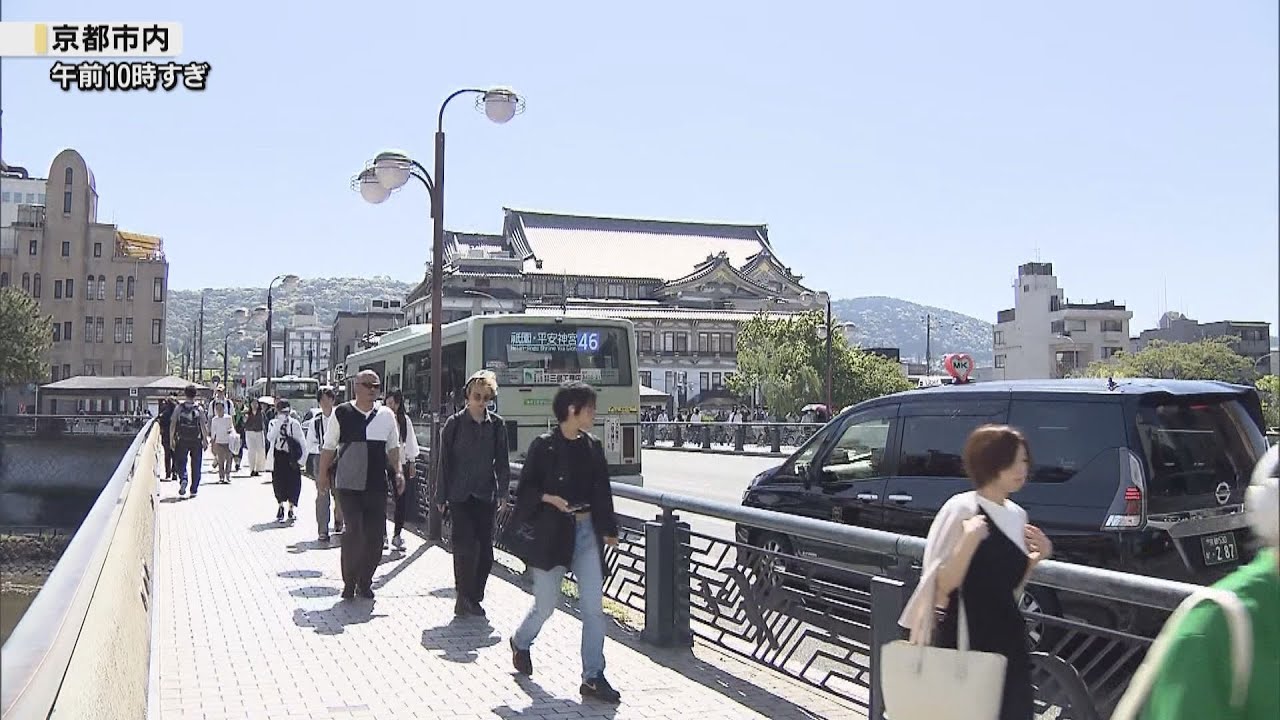 きょう５月５日は「立夏」近畿はこよみ通りの暑い一日に