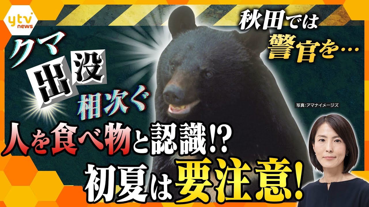 【イブスキ解説】クマの被害相次ぐ…人を食べ物として認識？！初夏はクマ遭遇に注意！