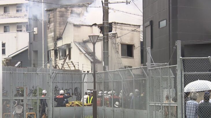 【日曜朝に騒然】大阪・西成の集合住宅で火災　女性１人死亡
