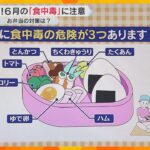 【詳細解説】子どものお弁当に潜む意外なリスク！いま警戒すべき“梅雨型熱中症”と“細菌性”食中毒