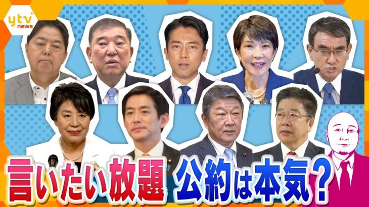 【タカハシ解説】本当に実現できる？　マイナ保険証では閣内不一致も…　候補者乱立の自民党総裁選、注目候補の公約と戦略を検証