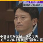 知事選？県議選？「どういった選挙か悩ましい」兵庫・斎藤知事の不信任案可決で“選挙準備”に追われる