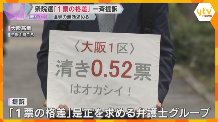 「一票の格差が最大2.06倍となっているのは憲法違反」衆院選めぐり弁護士グループが選挙無効を訴え