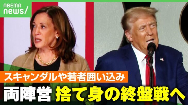 【決戦間近】暴露本は影響？人気者に急接近…アメリカ大統領選を前嶋和弘教授が解説！最終戦の舞台はSNS｜アベヒル