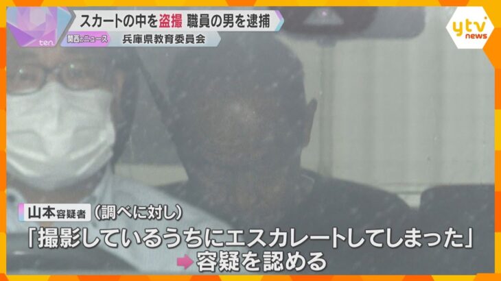 風景とともに女性の盗撮が趣味…兵庫県教育委員会職員を逮捕・送検　10代少女のスカートの中を盗撮か