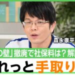 【106万円の壁】森永康平「社会保険料は事実上税金」撤廃は良いこと？国民が知らないまま“手取り減”？「年金って言われても…」｜アベヒル