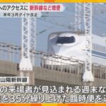 【万博】新幹線や環状線などの在来線増便　直通の「エキスポライナー」も　JRが来年3月にダイヤ改正