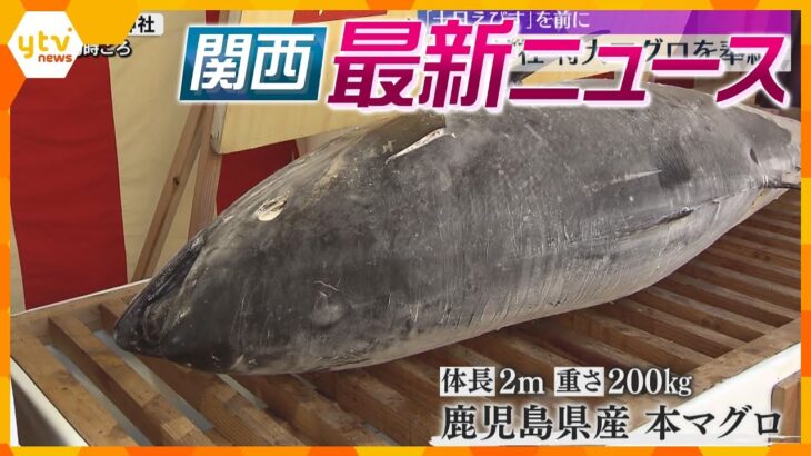 【ニュースライブ 1/8(水)】逮捕の男「よっしゃ作戦成功」/十日えびす前にマグロ奉納/今季“最強寒波”襲来へ　ほか【随時更新】