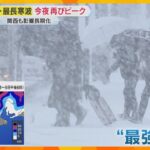 【警戒】大阪市内や神戸市内で雪が積もる可能性も…“最強寒波”、7日夜から8日にかけて再びピーク