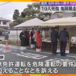 「娘の温もりをもう一回…」遺族は涙　10人死傷の京都・亀岡暴走事故から13年　現場で犠牲者を追悼