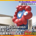 万博開幕1か月　来場者数260万人超　チケット売れ行き向上も、来場者数は伸び悩み　当初想定届かず