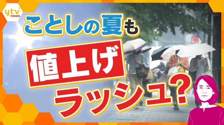 【イブスキ解説】7月から1900品目以上の値上げ？　食品のほか段ボールなども　一方、光熱費などは値下げに…
