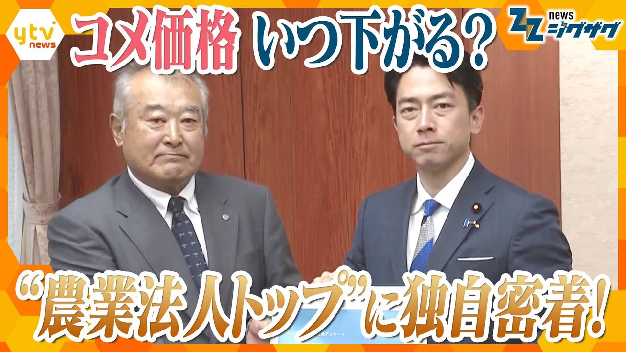 “小泉流”コメ低価格戦略の行方はー　どうなる価格？どうする流通？【ニュース ジグザグ】