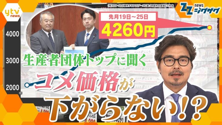 【コメ価格】まだ上がるかもしれないの？どうなる日本のコメ！小泉氏と面会した日本農業協会会長に聞く【ニュースジグザグ】